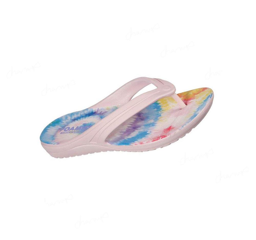 Sandalias Skechers Foamies: Bay Breeze - Spontaneous Mujer Rosas Claro | A36TQ_AR