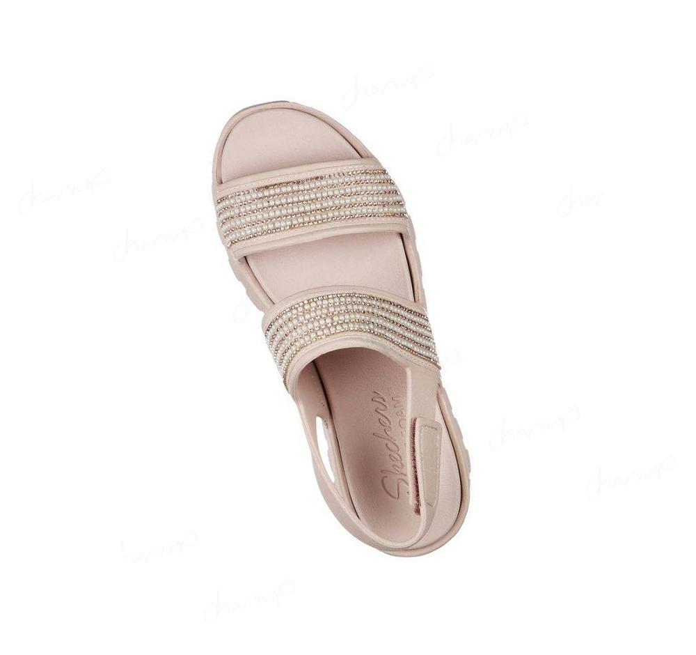 Sandalias Skechers Foamies: Footsteps - How Extra Mujer Rosas | A080A_AR