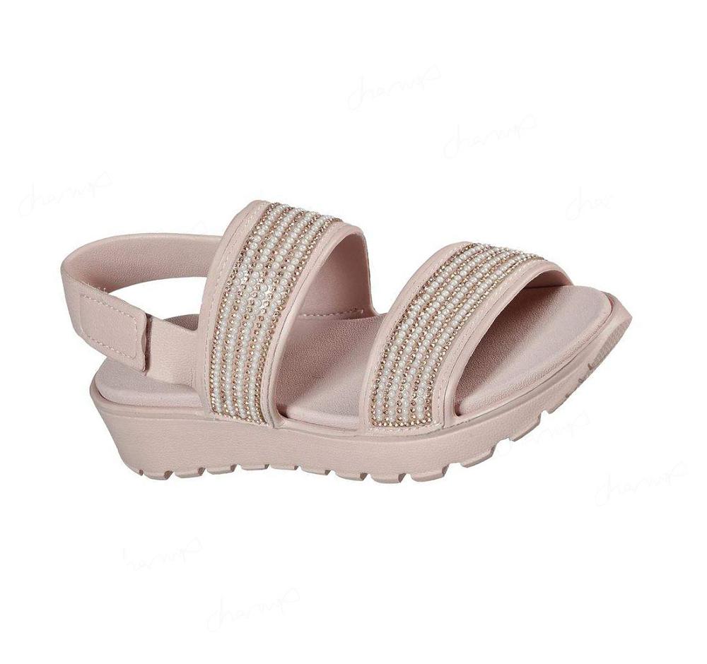 Sandalias Skechers Foamies: Footsteps - How Extra Mujer Rosas | A080A_AR