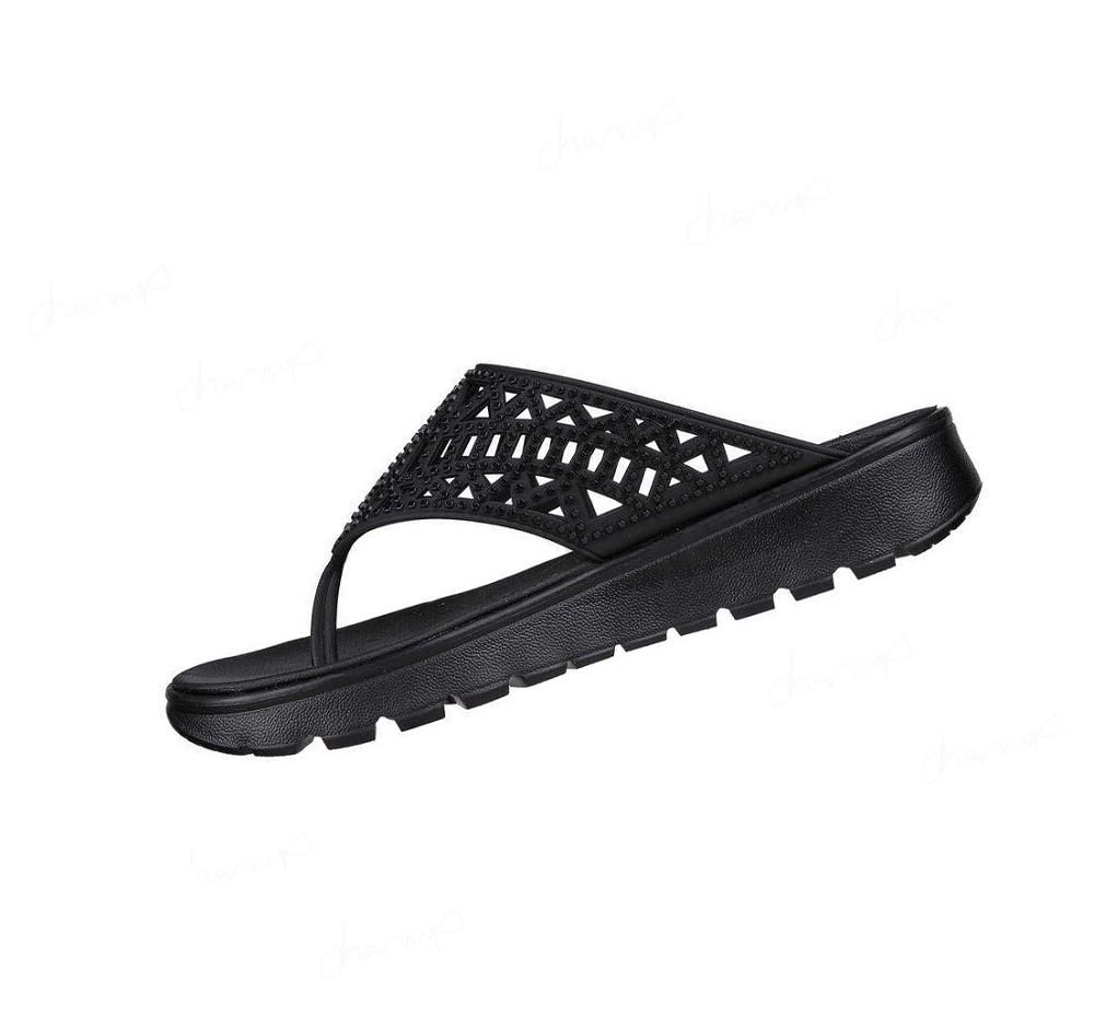 Sandalias Skechers Foamies: Footsteps - She's Cute Mujer Negras | A128R_AR