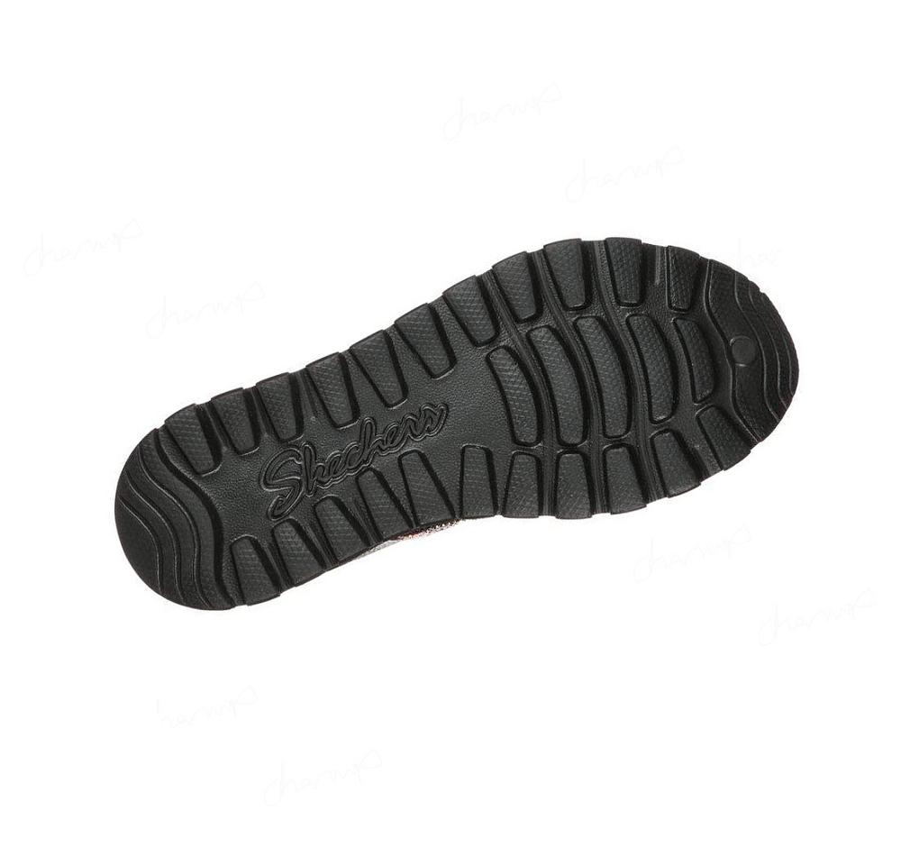 Sandalias Skechers Foamies: Footsteps Mujer Negras | A026B_AR