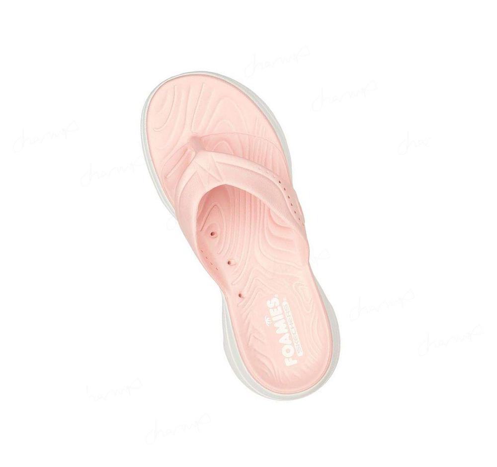 Sandalias Skechers Foamies: GO WALK 5 - Fall for It Mujer Coral | A330L_AR