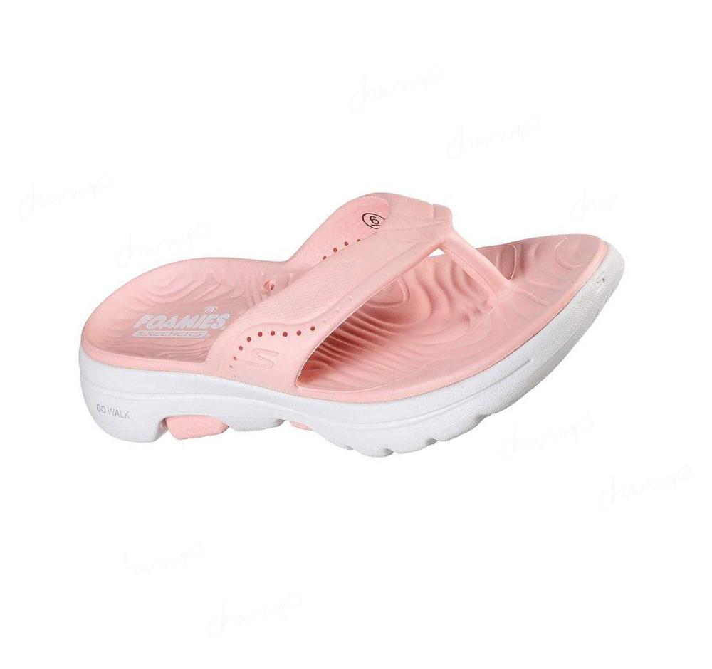 Sandalias Skechers Foamies: GO WALK 5 - Fall for It Mujer Coral | A330L_AR