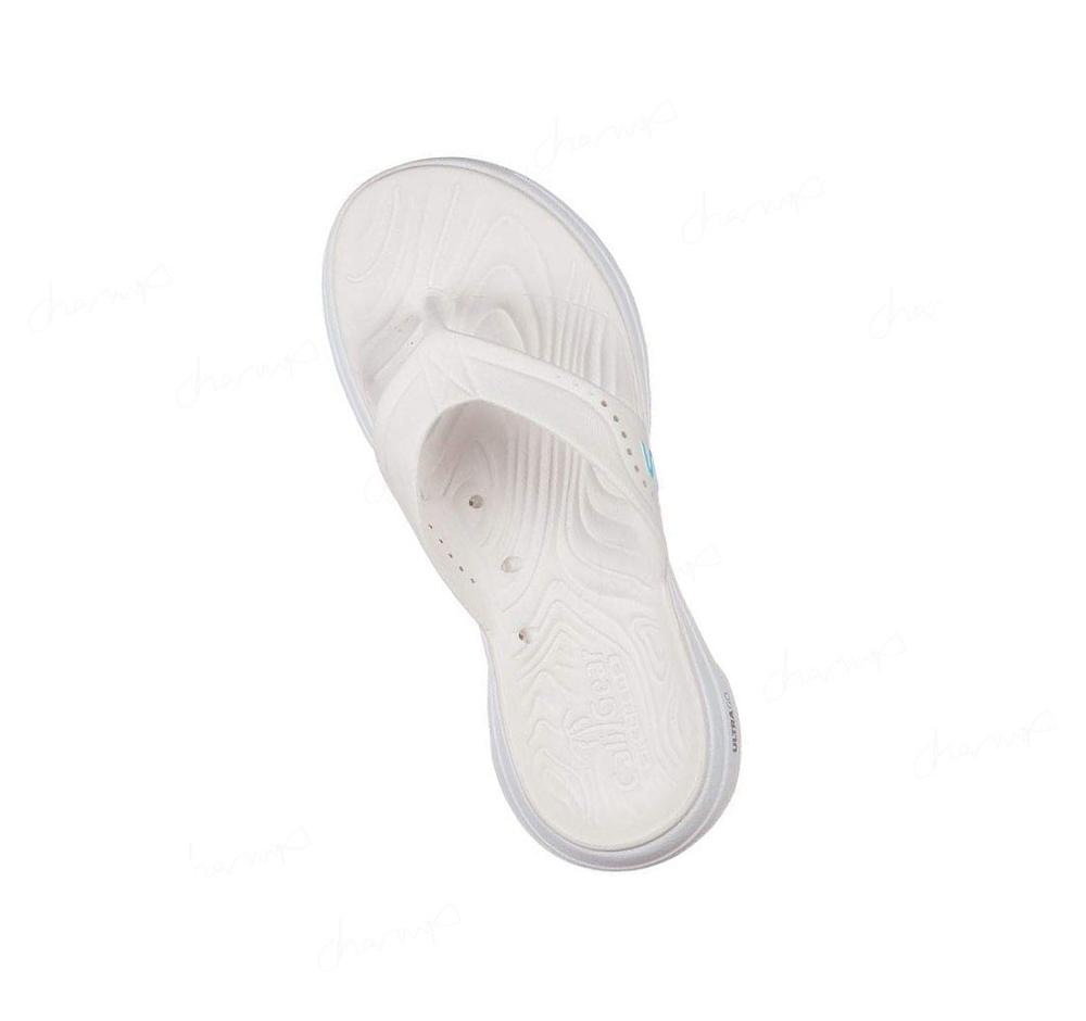 Sandalias Skechers Foamies: GOwalk 5 - Bali Mujer Blancas | A3013_AR