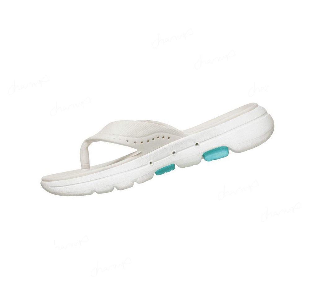 Sandalias Skechers Foamies: GOwalk 5 - Bali Mujer Blancas | A3013_AR