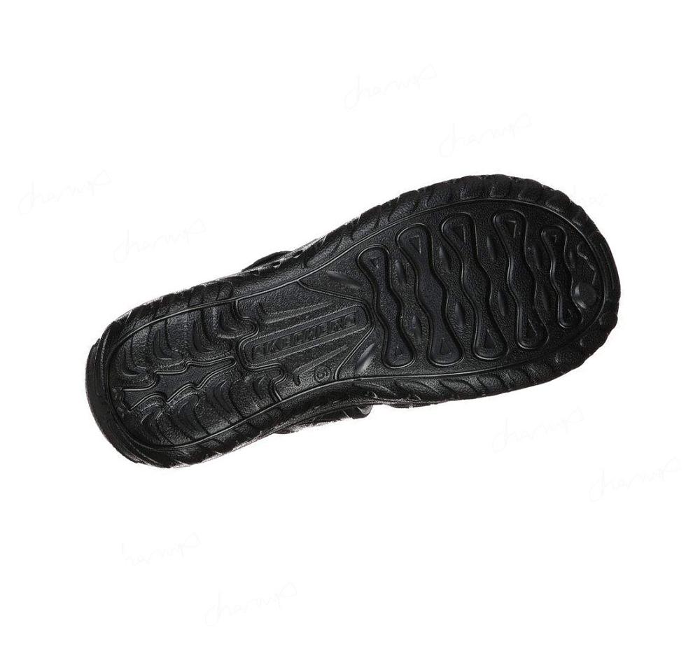 Sandalias Skechers Foamies: Reggae - Clearwater Mujer Negras | A3800_AR