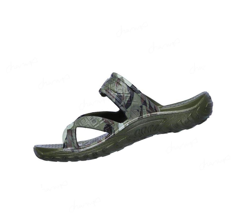 Sandalias Skechers Foamies: Reggae - Rainforest Mujer Verde Oliva | AA1TD_AR