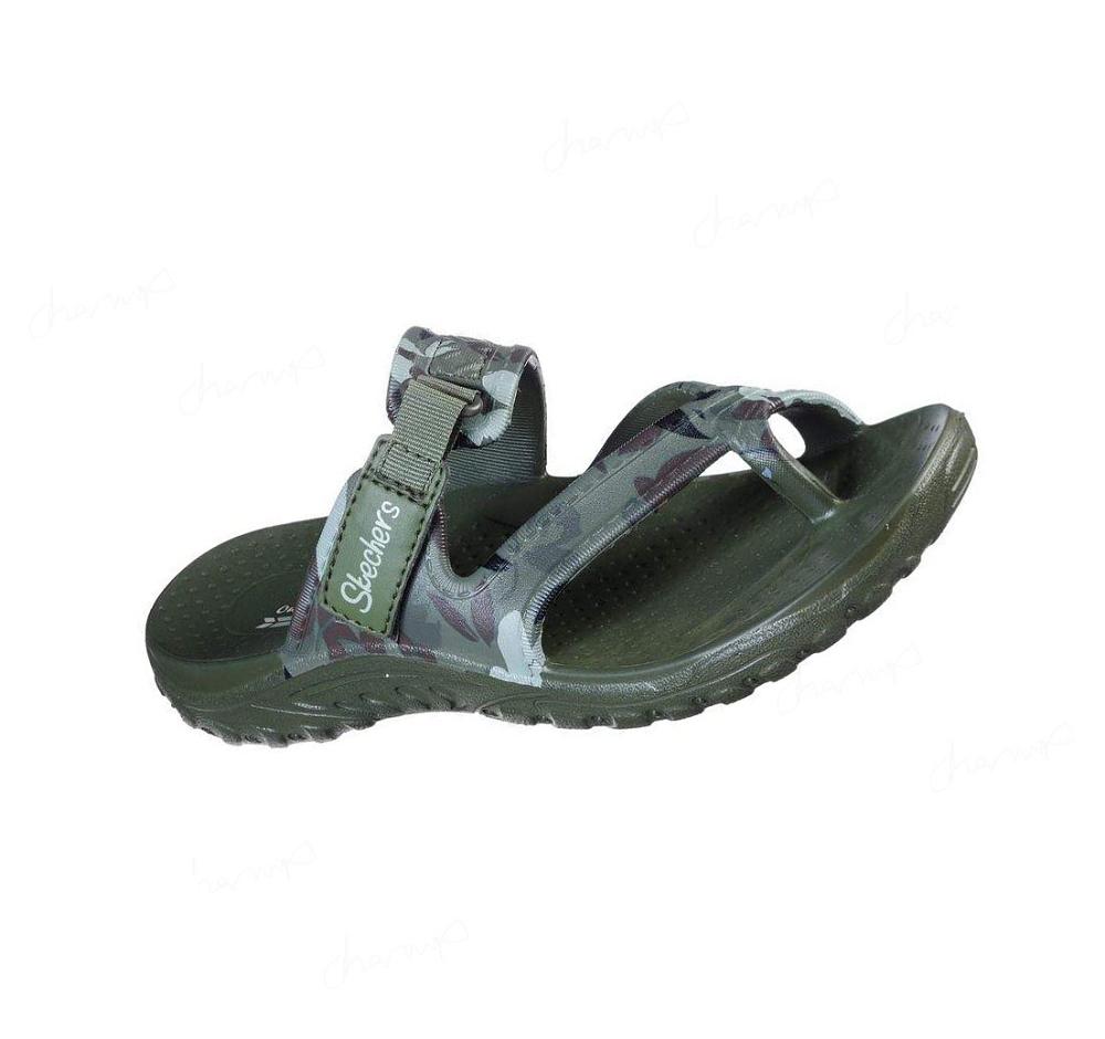 Sandalias Skechers Foamies: Reggae - Rainforest Mujer Verde Oliva | AA1TD_AR