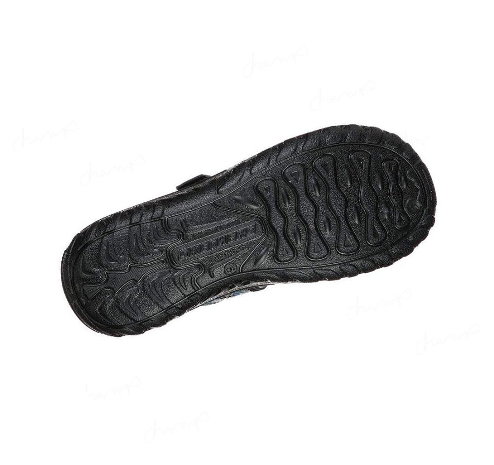 Sandalias Skechers Foamies: Reggae - Rainforest Mujer Negras | AA26L_AR