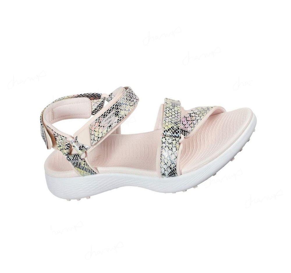 Sandalias Skechers GO GOLF 600 - Charms Mujer Rosas Claro | AA28L_AR