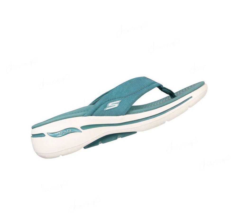 Sandalias Skechers GO WALK Arch Fit - Astound Mujer Turquesa | 5A53E_AR