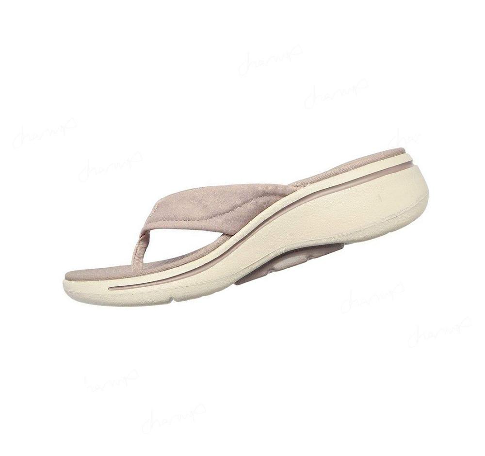 Sandalias Skechers GO WALK Arch Fit - Astound Mujer Marrones | 5A6TA_AR