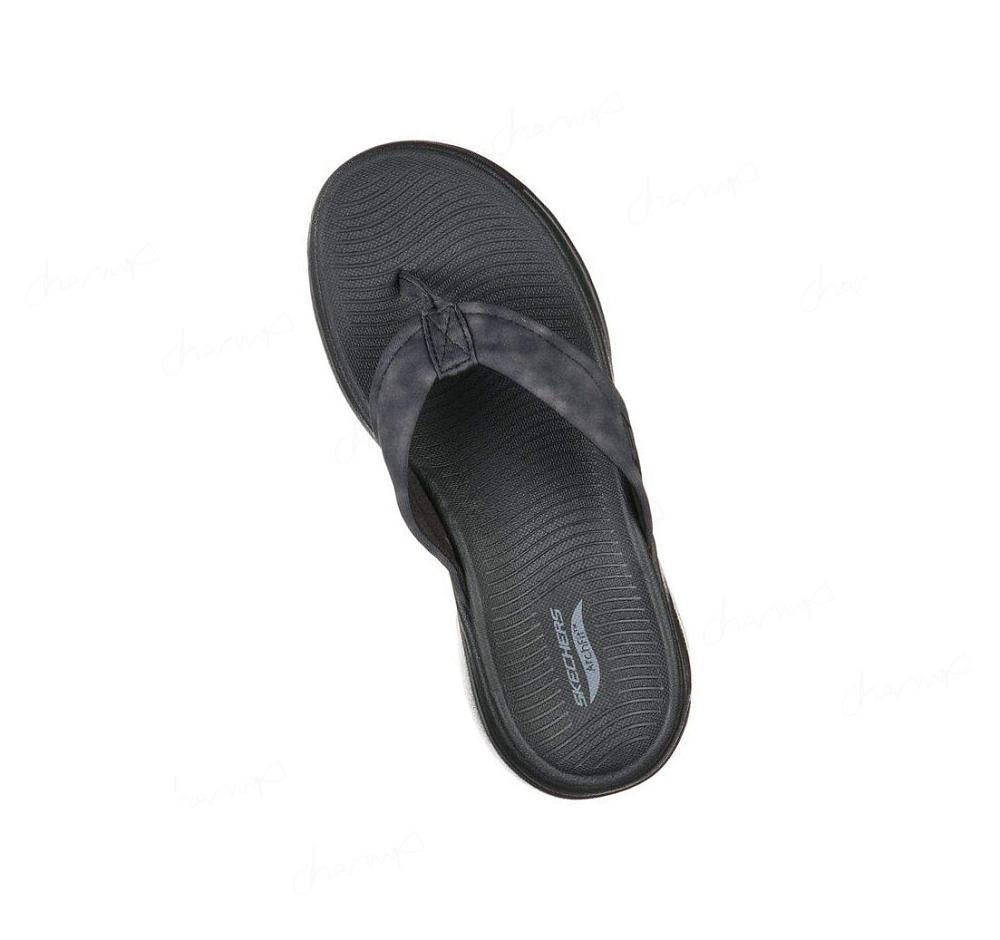 Sandalias Skechers GO WALK Arch Fit - Astound Mujer Negras | 5AT6C_AR