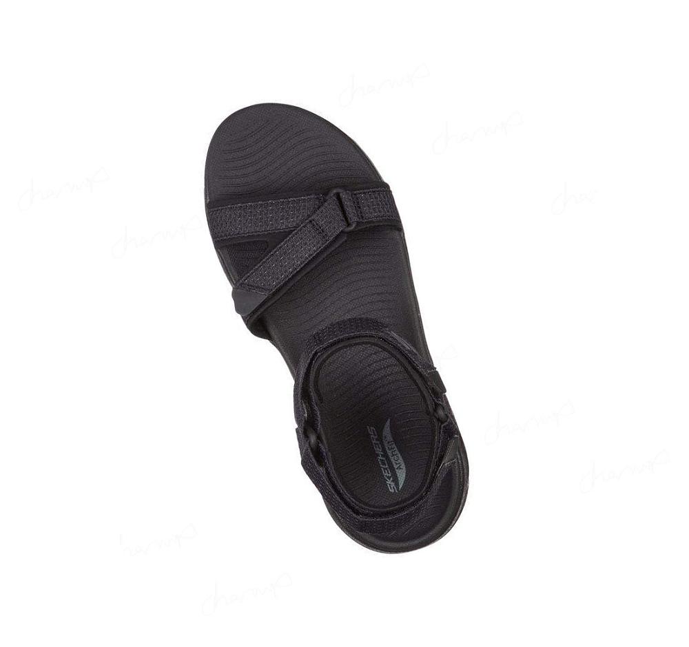 Sandalias Skechers GO WALK Arch Fit - Cruise Around Mujer Negras | 52T6A_AR