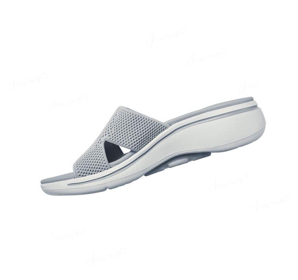 Sandalias Skechers GO WALK Arch Fit - Worthy Mujer Gris | 5392S_AR