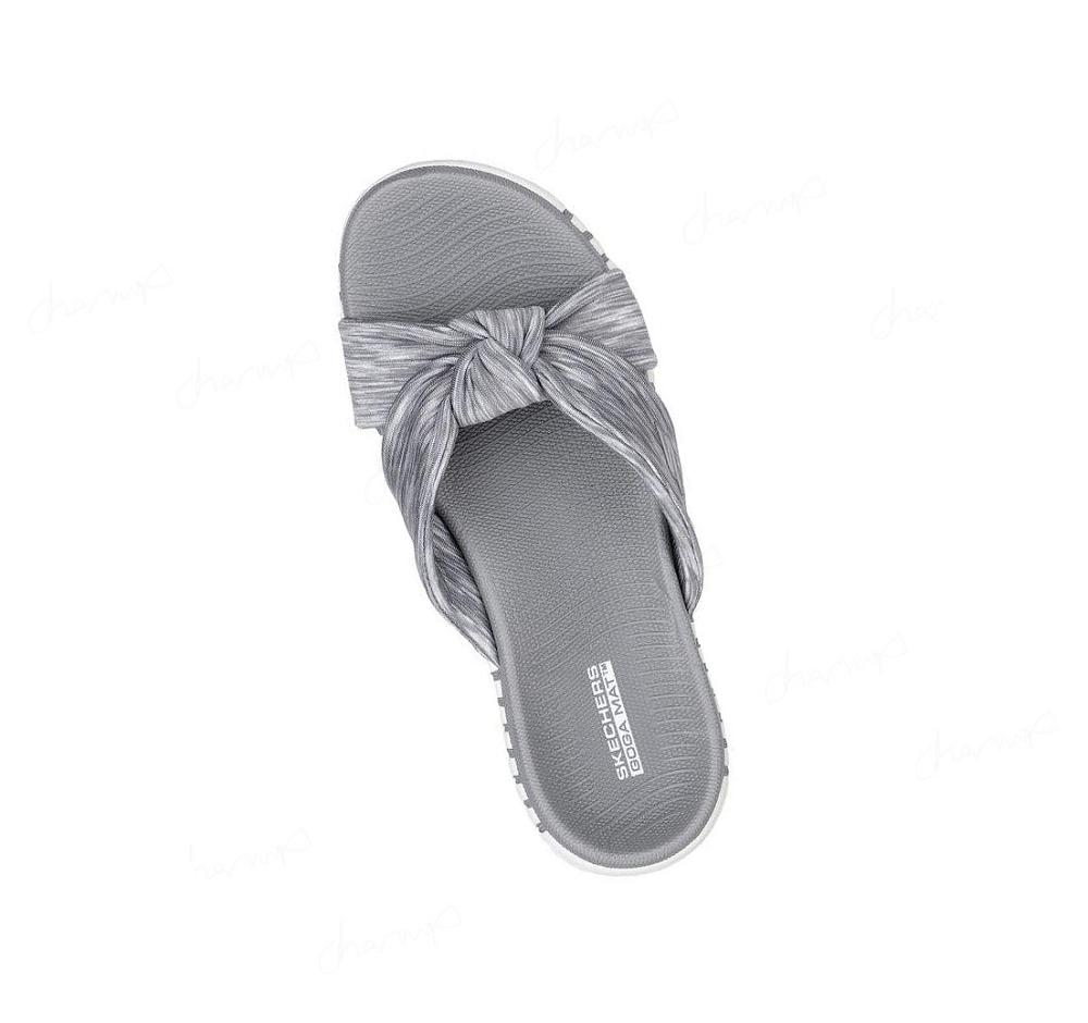 Sandalias Skechers GO WALK Smart - Elated Mujer Gris | AT55D_AR