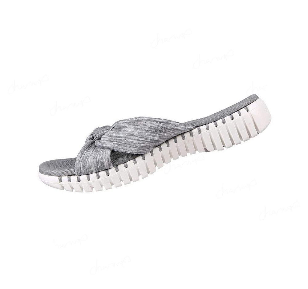 Sandalias Skechers GO WALK Smart - Elated Mujer Gris | AT55D_AR