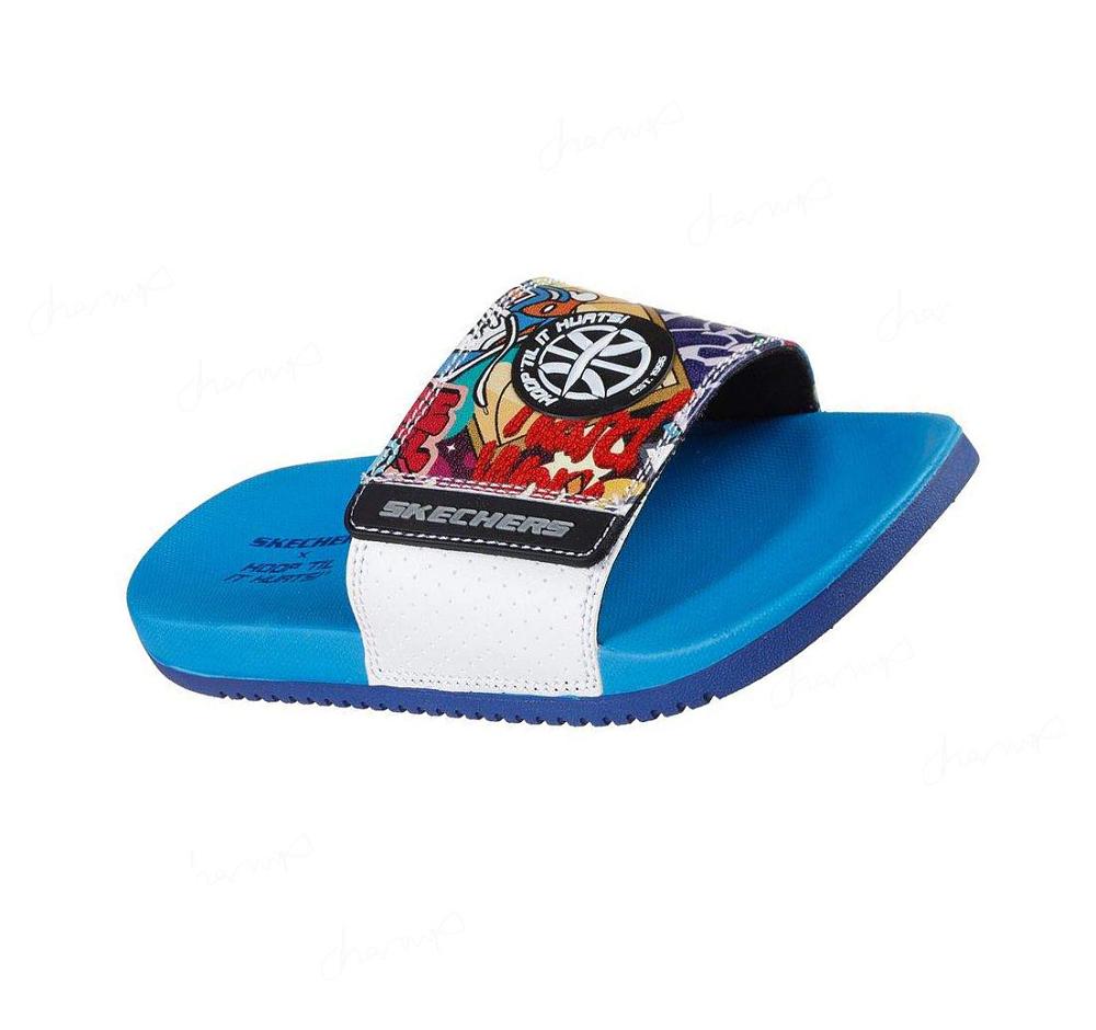 Sandalias Skechers Gambix X - Skech-Revs Niño Azules | T6A2A_AR