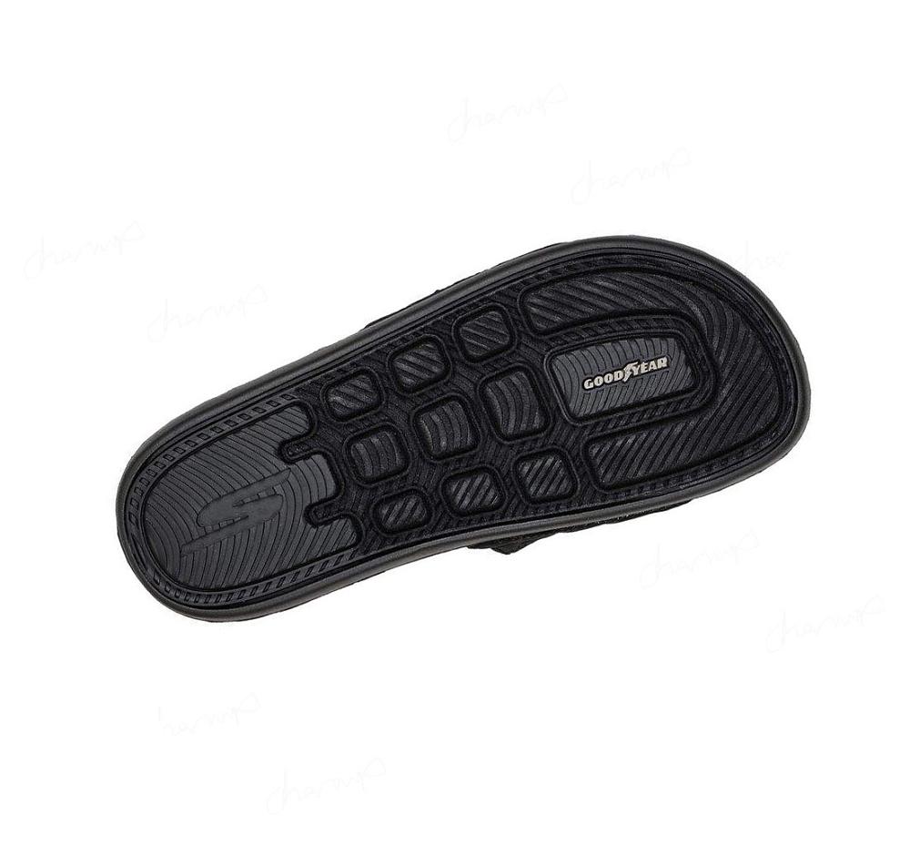 Sandalias Skechers Hyper Chanclas - Snazzy Mujer Negras | A56TD_AR