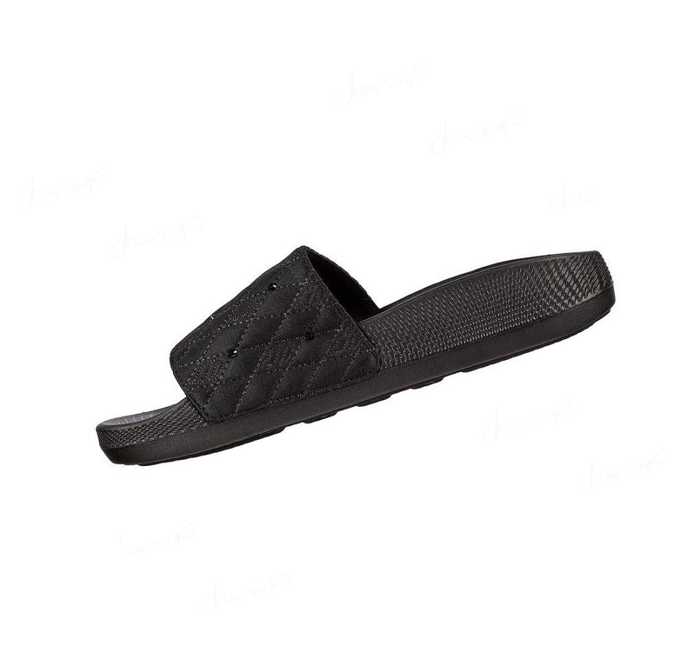 Sandalias Skechers Hyper Chanclas - Snazzy Mujer Negras | A56TD_AR