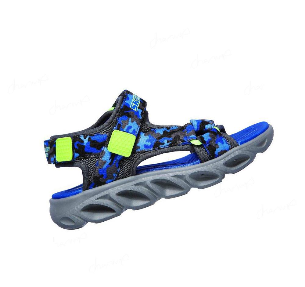 Sandalias Skechers Hypno-Splash - Sun Breaks Niño Azules | T628S_AR