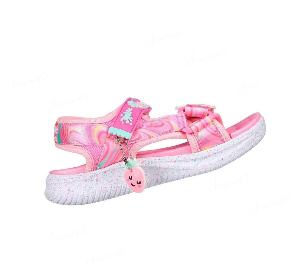 Sandalias Skechers Jumpsters - Splasherz Niña Rosas Multicolor | 5020K_AR