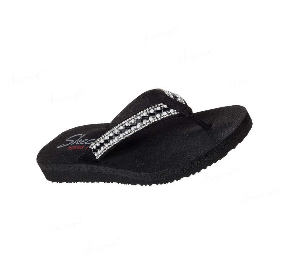 Sandalias Skechers Meditation - Cool Summer Mujer Negras | 5T03X_AR