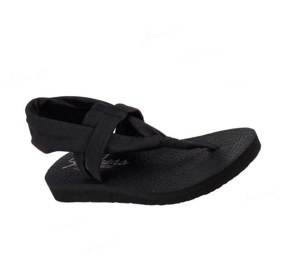 Sandalias Skechers Meditation - Studio Kicks Mujer Negras | 55T60_AR