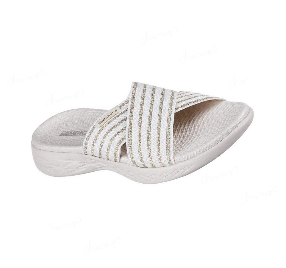 Sandalias Skechers On-The-GO 600 - Stunning Mujer Beige | AT28B_AR