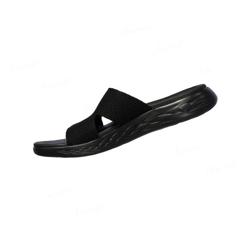 Sandalias Skechers On-the-GO 600 - Adore Mujer Negras | AT26R_AR