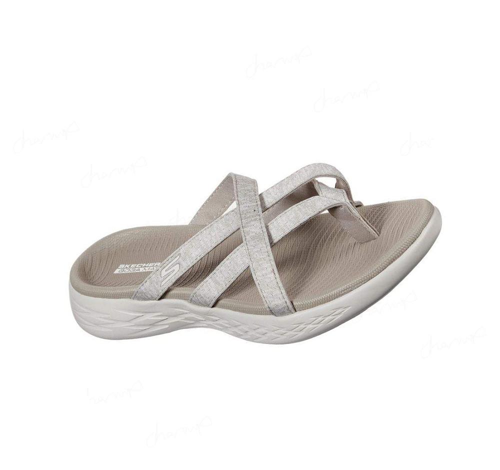 Sandalias Skechers On the GO 600 - Dainty Mujer Gris | A680A_AR