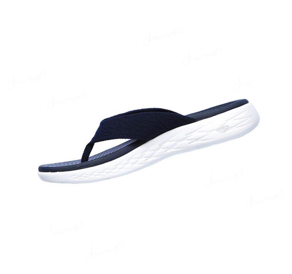 Sandalias Skechers On-the-GO 600 - Sunny Mujer Azul Marino | AT51E_AR