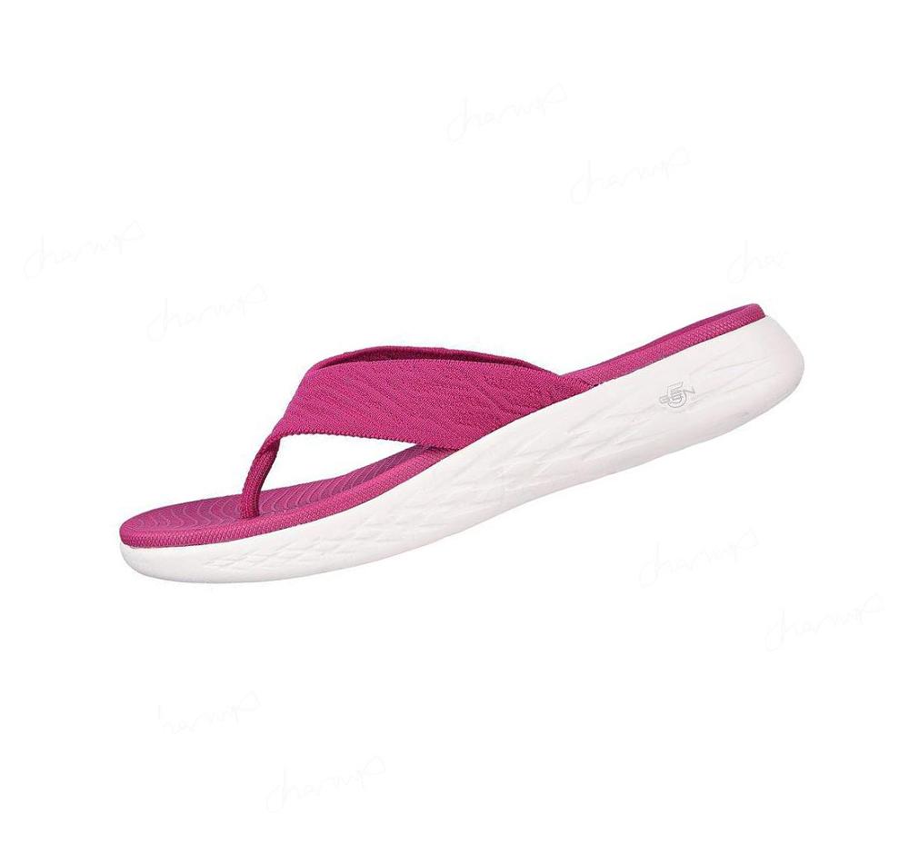 Sandalias Skechers On-the-GO 600 - Sunny Mujer Fucsia | AT53G_AR