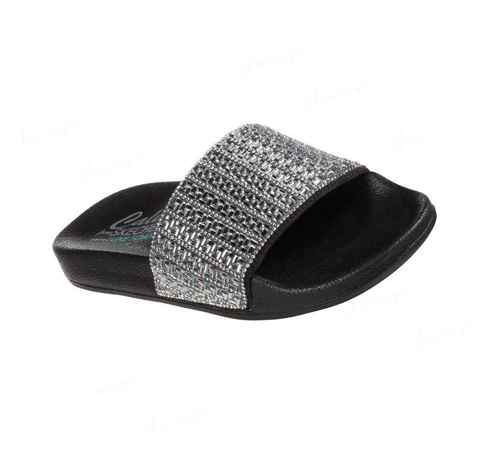 Sandalias Skechers Pop Ups - New Spark Mujer Negras | 5526L_AR