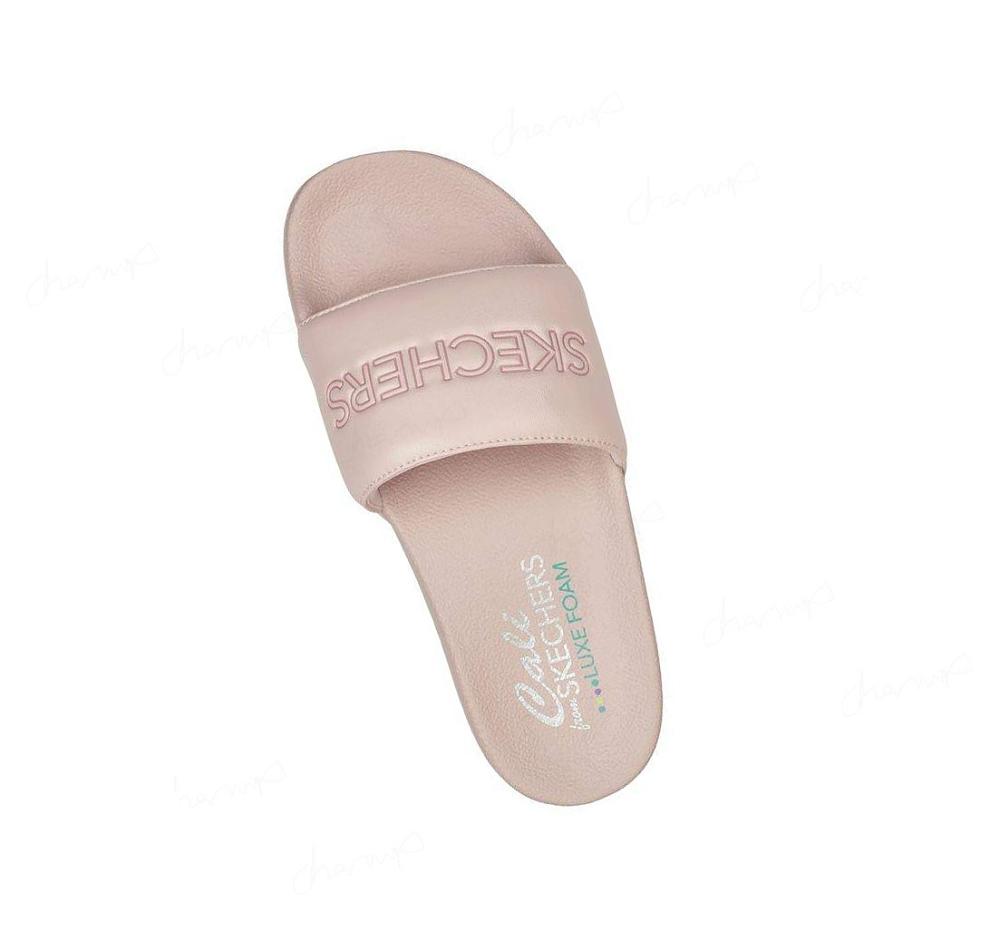 Sandalias Skechers Pop Ups - Right Time Mujer Rosas | A051G_AR