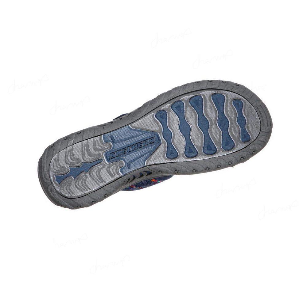 Sandalias Skechers Reggae - Mad Swag Mujer Azul Marino | A903B_AR