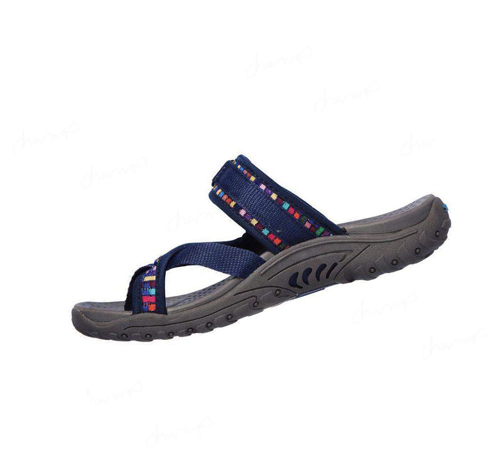 Sandalias Skechers Reggae - Mad Swag Mujer Azul Marino | A903B_AR