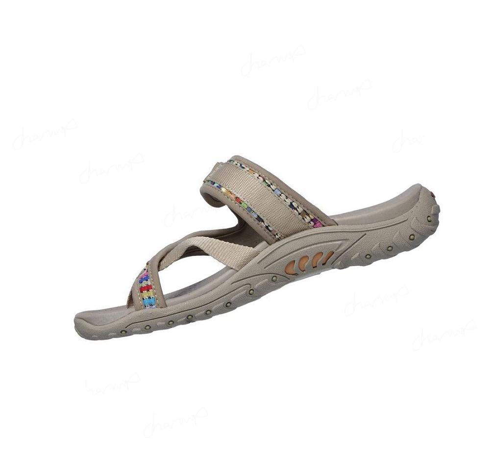 Sandalias Skechers Reggae - Mad Swag Mujer Beige Oscuro | A91TP_AR