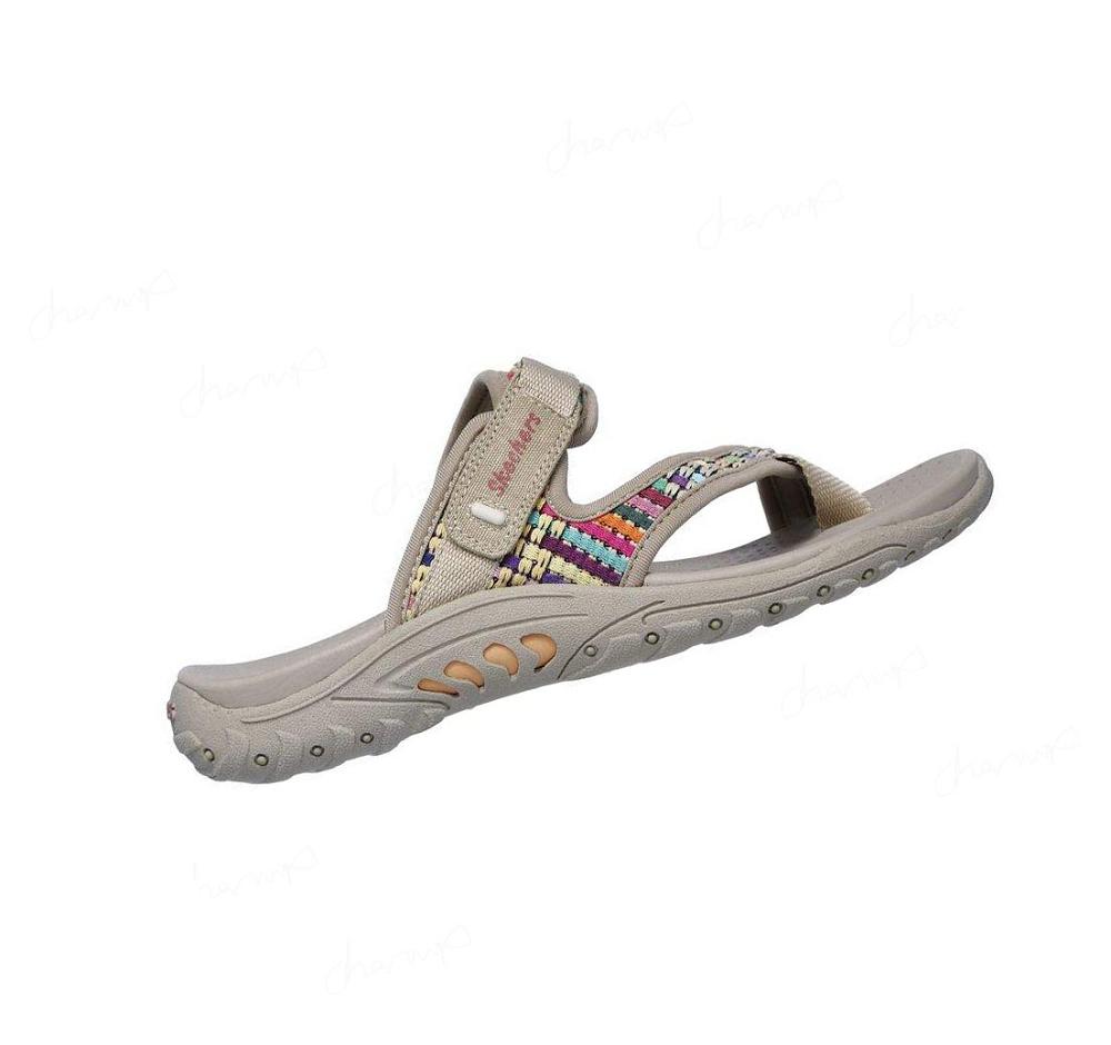 Sandalias Skechers Reggae - Mad Swag Mujer Beige Oscuro | A91TP_AR