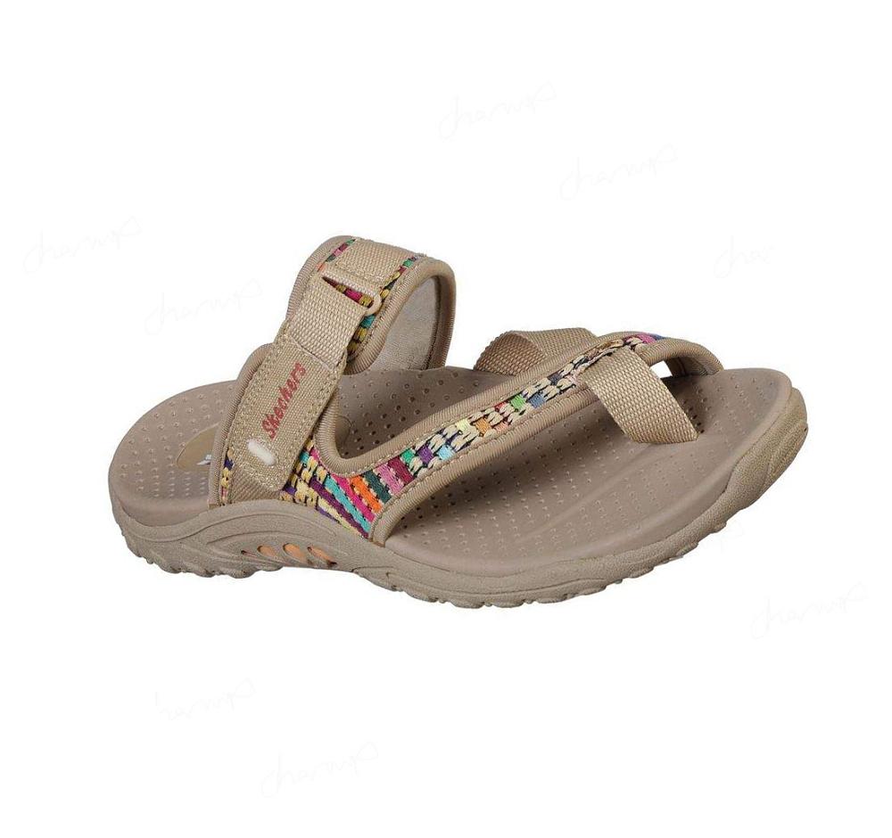 Sandalias Skechers Reggae - Mad Swag Mujer Beige Oscuro | A91TP_AR