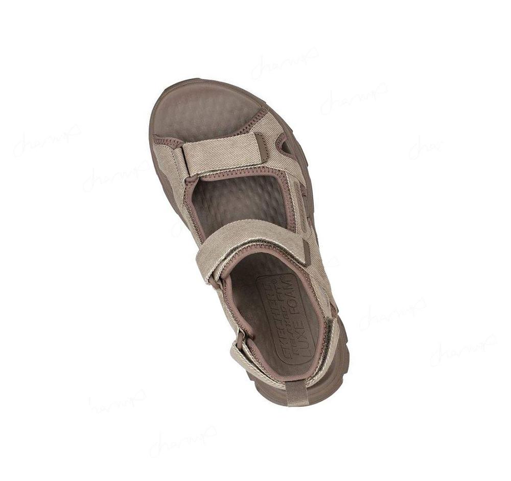 Sandalias Skechers Relaxed Fit: Respected SD - Moralto Hombre Marrones | 6608W_AR