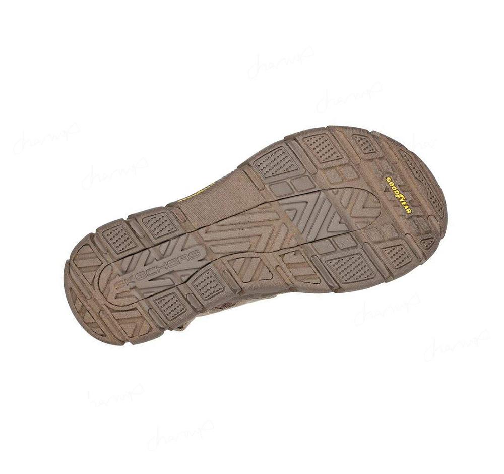 Sandalias Skechers Relaxed Fit: Respected SD - Moralto Hombre Marrones | 6608W_AR