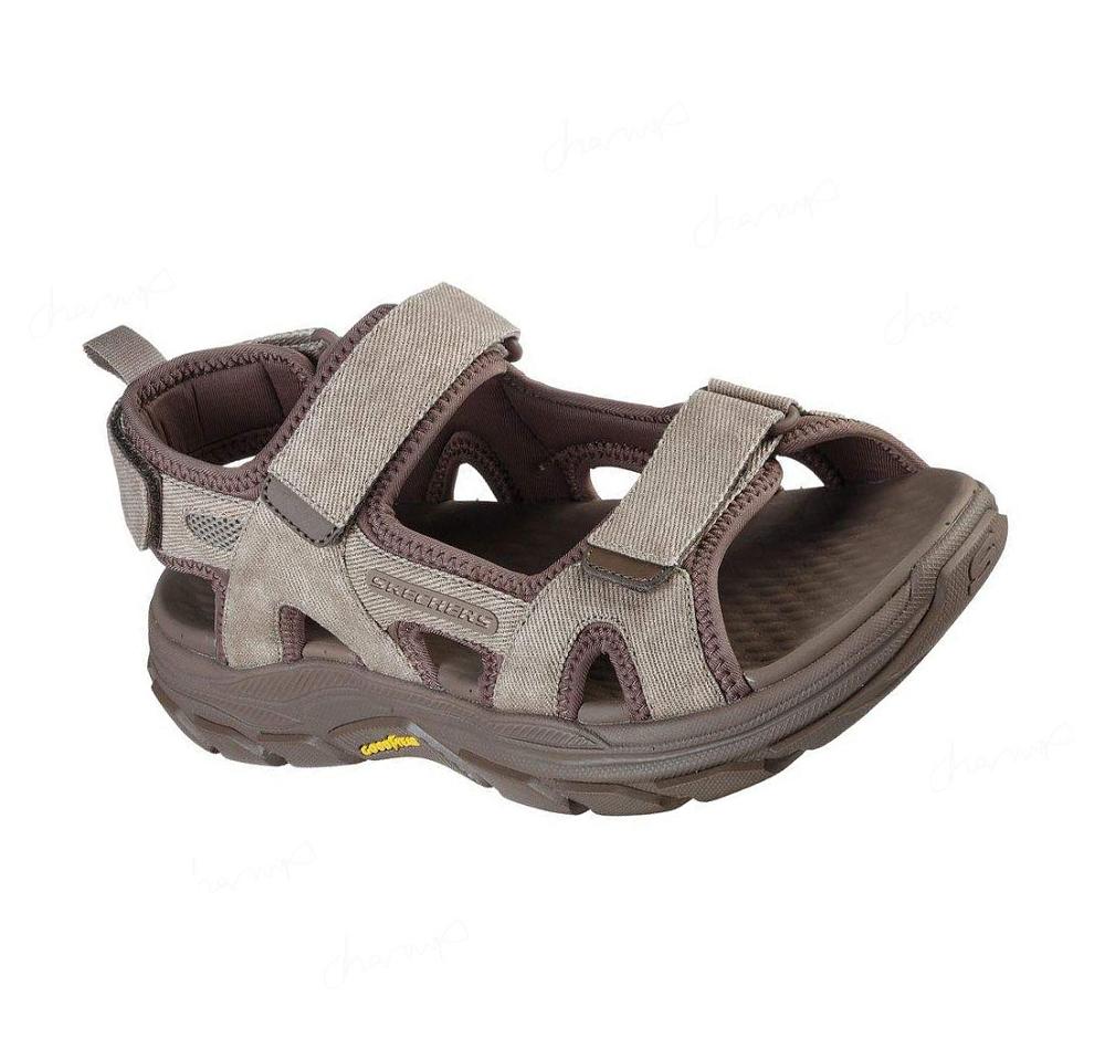 Sandalias Skechers Relaxed Fit: Respected SD - Moralto Hombre Marrones | 6608W_AR