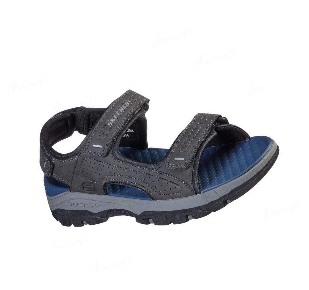 Sandalias Skechers Relaxed Fit: Tresmen - Garo Hombre Gris | 6633P_AR