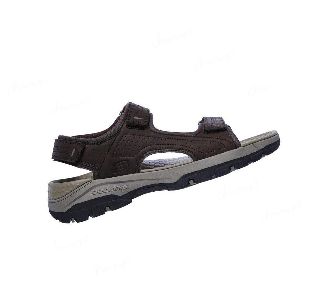 Sandalias Skechers Relaxed Fit: Tresmen - Garo Hombre Chocolate | 6658K_AR