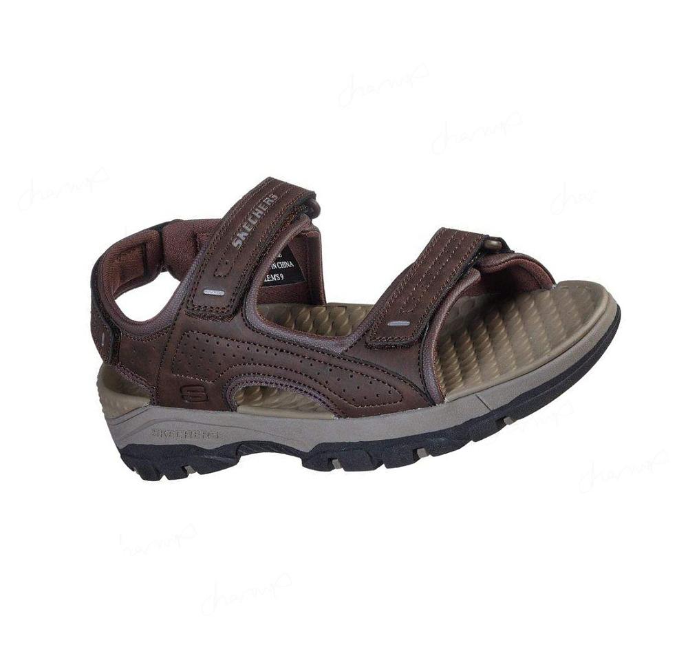 Sandalias Skechers Relaxed Fit: Tresmen - Garo Hombre Chocolate | 6658K_AR