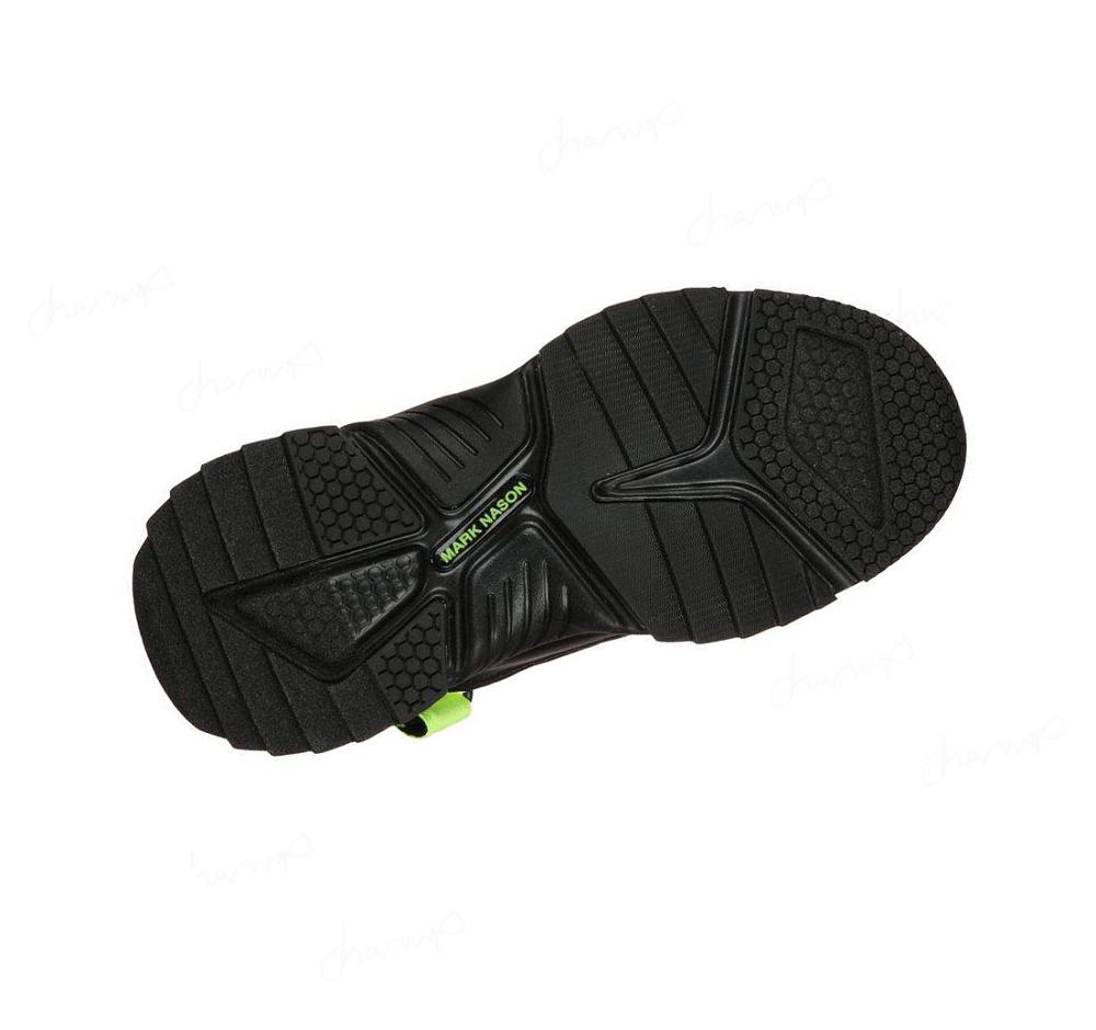 Sandalias Skechers Smart Block - Ravi Mujer Negras | A001D_AR