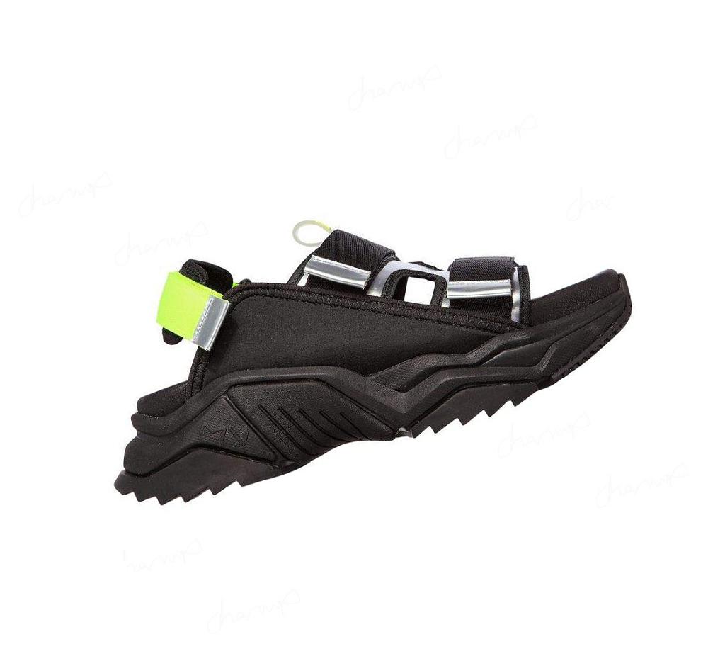 Sandalias Skechers Smart Block - Ravi Mujer Negras | A001D_AR