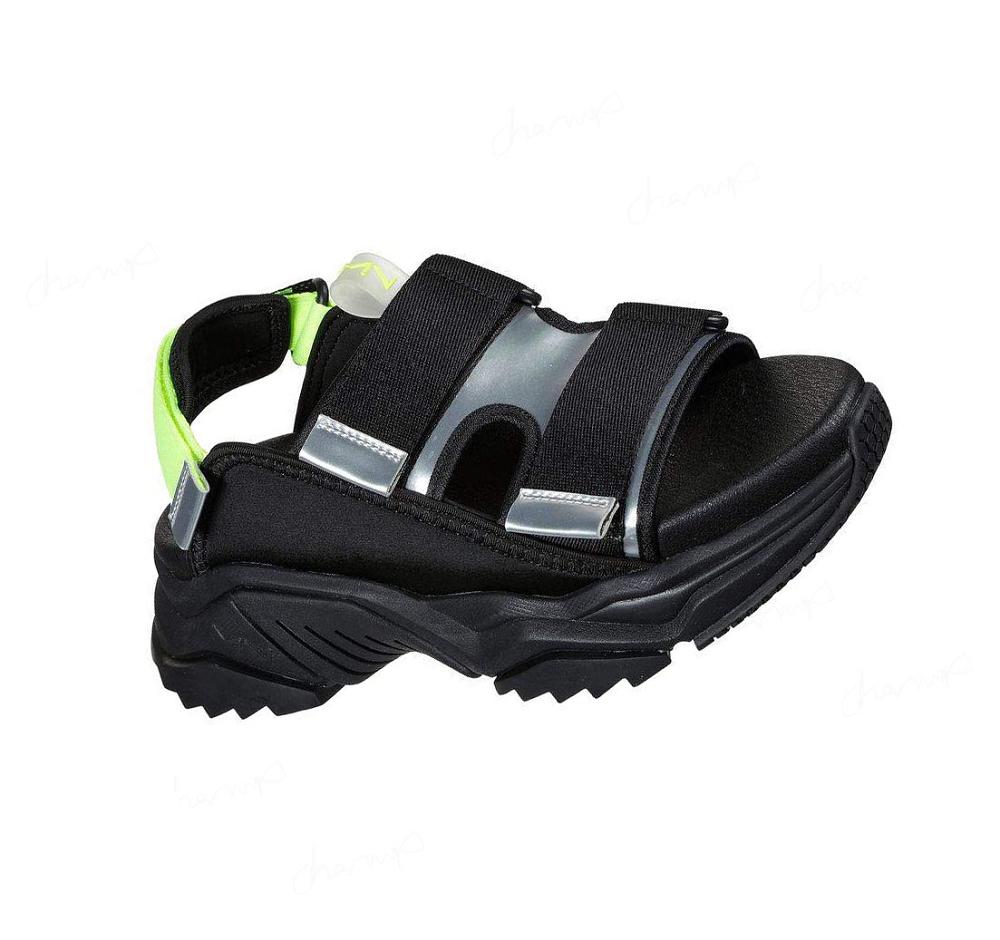 Sandalias Skechers Smart Block - Ravi Mujer Negras | A001D_AR