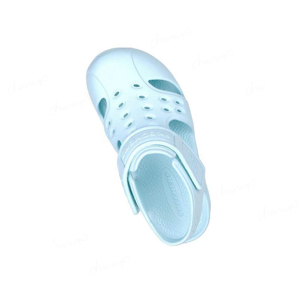 Sandalias Skechers Wave Blast Niña Verde Menta | AT953_AR